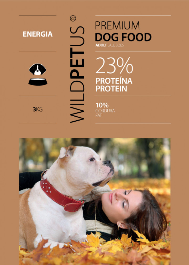 WILDPETUS PREMIUM DOG FOOD ENERGIA 3KG