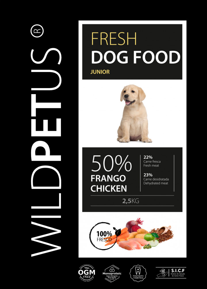 WILDPETUS FRESH DOG FOOD JUNIOR 2.5KG