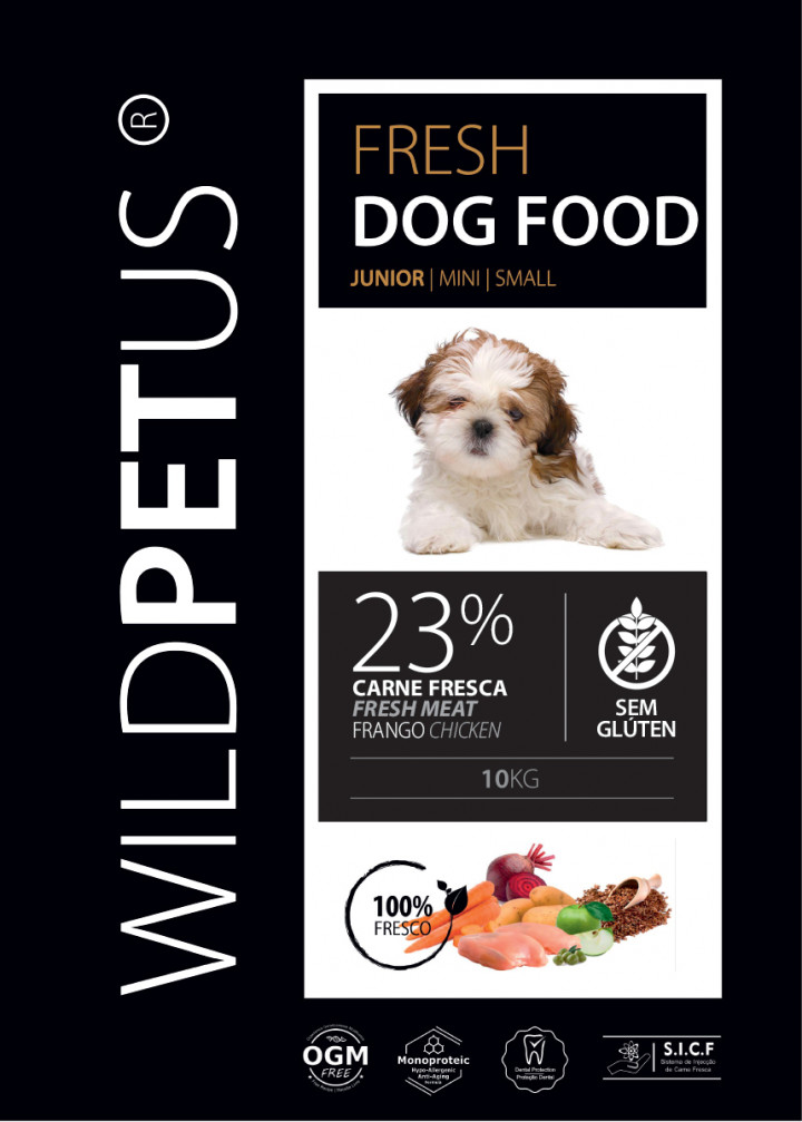 WILDPETUS FRESH DOG FOOD JUNIOR MINI 10KG