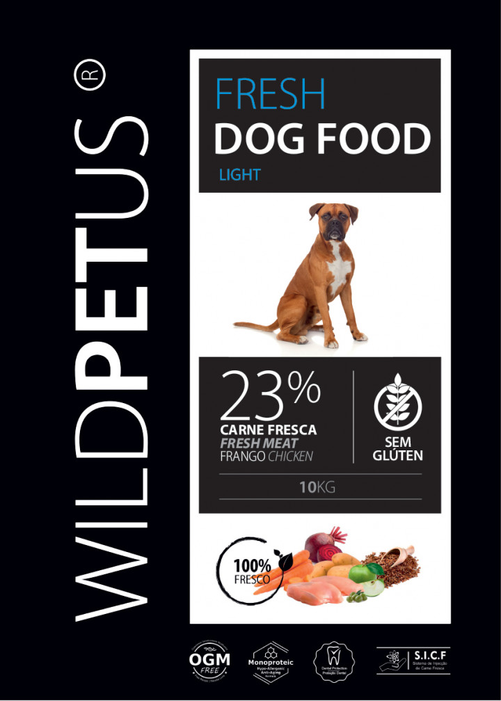 WILDPETUS FRESH DOG FOOD LIGHT 10KG