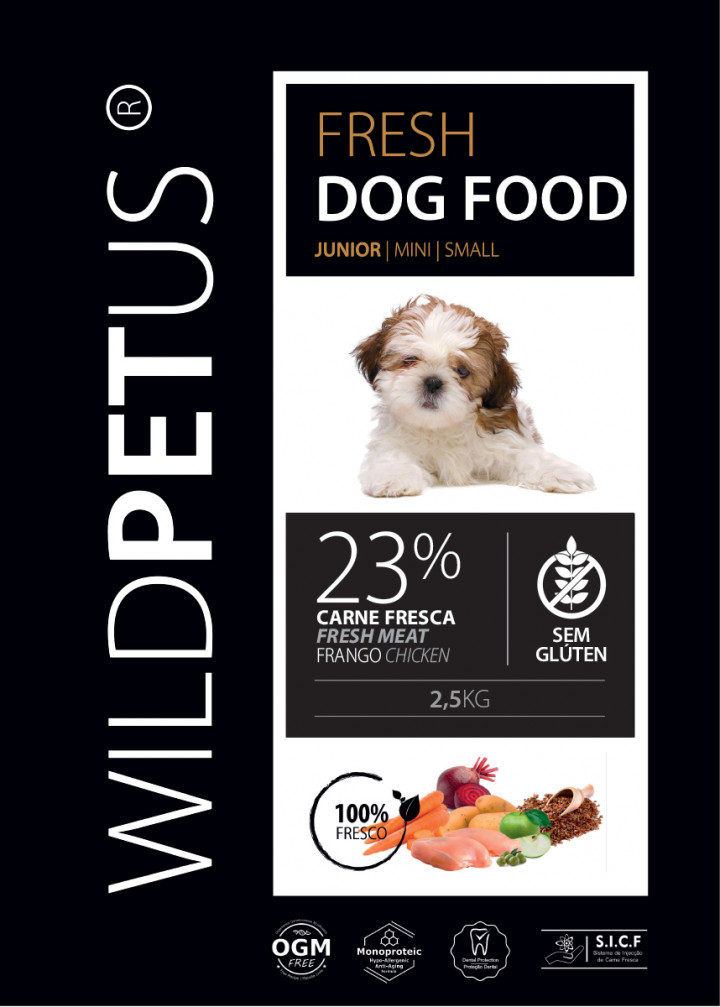 WILDPETUS FRESH DOG FOOD JUNIOR MINI 2.5KG