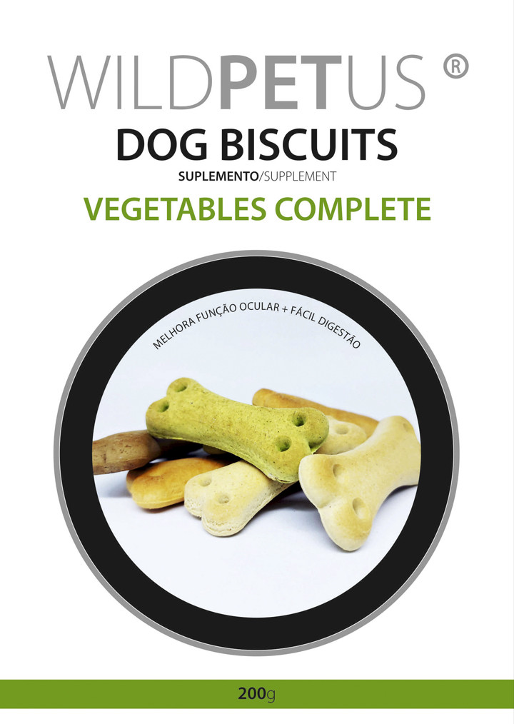 WILDPETUS DOG BISCUITS VEGETABLES COMPLETE 200g