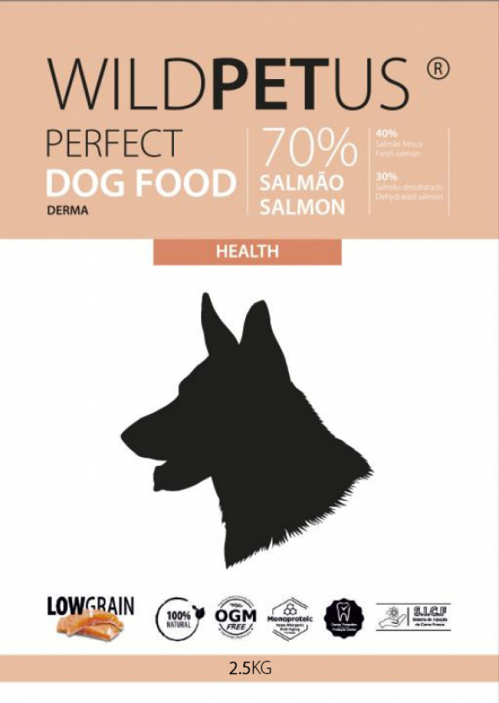 WILDPETUS PERFECT DOG FOOD DERMA 2.5KG